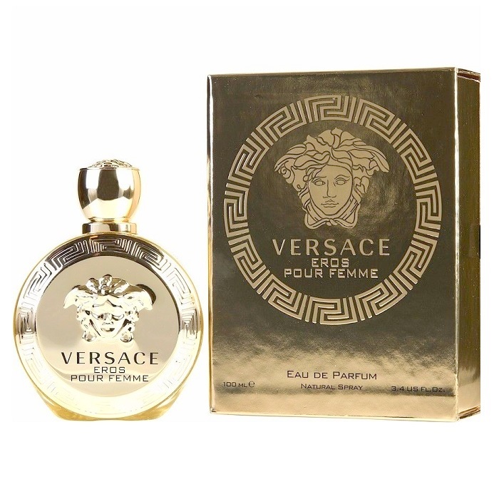 Versace Eros Perfume by Versace 3.4oz Eau De Parfum Spray for women Versace Eros Perfume by Versace 3.4oz Eau De Parfum Spray for women